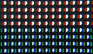OLED Pixel Makroaufnahme