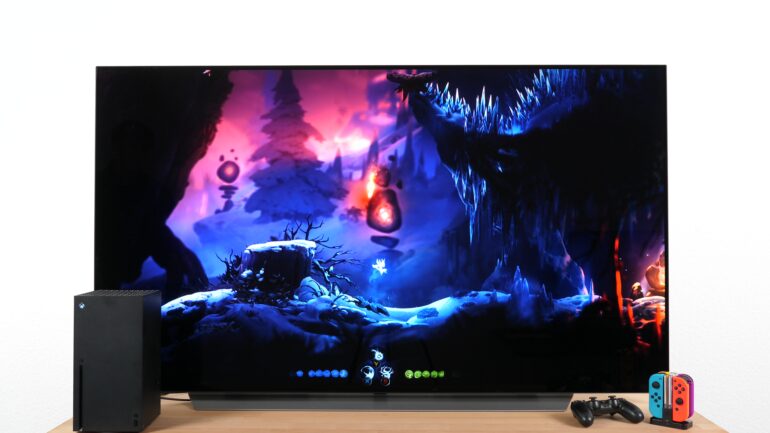This is how Ori and the Blind Forest looks on the LG OLED C1