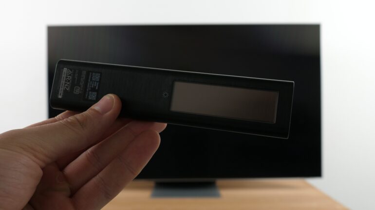 Samsung Neo QLED QN95B remote control back panel