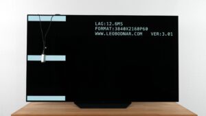 LG OLED B2 test of the input lag