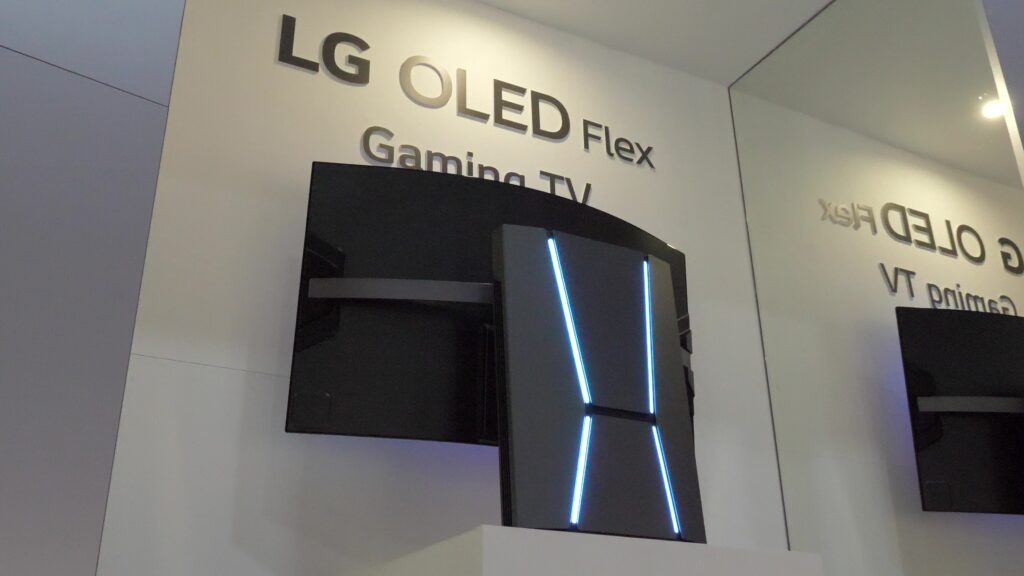 IFA 2022 LG OLED Flex LX3 Rückseite