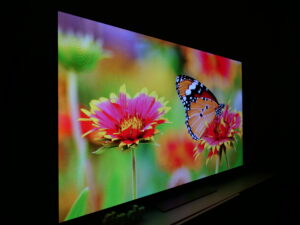 LG OLED evo C3 viewing angle 45 degrees