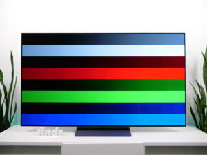 LG OLED evo C3 Farbverlauf