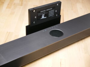 LG OLED evo C3 Modular Foot Soundbar