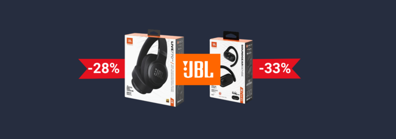 Große Rabatte auf JBL-Kopfhörer: Jetzt bis zu 33% sparen!