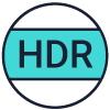 HDR-beeld Icon