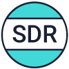 SDR-Bildqualität Icon